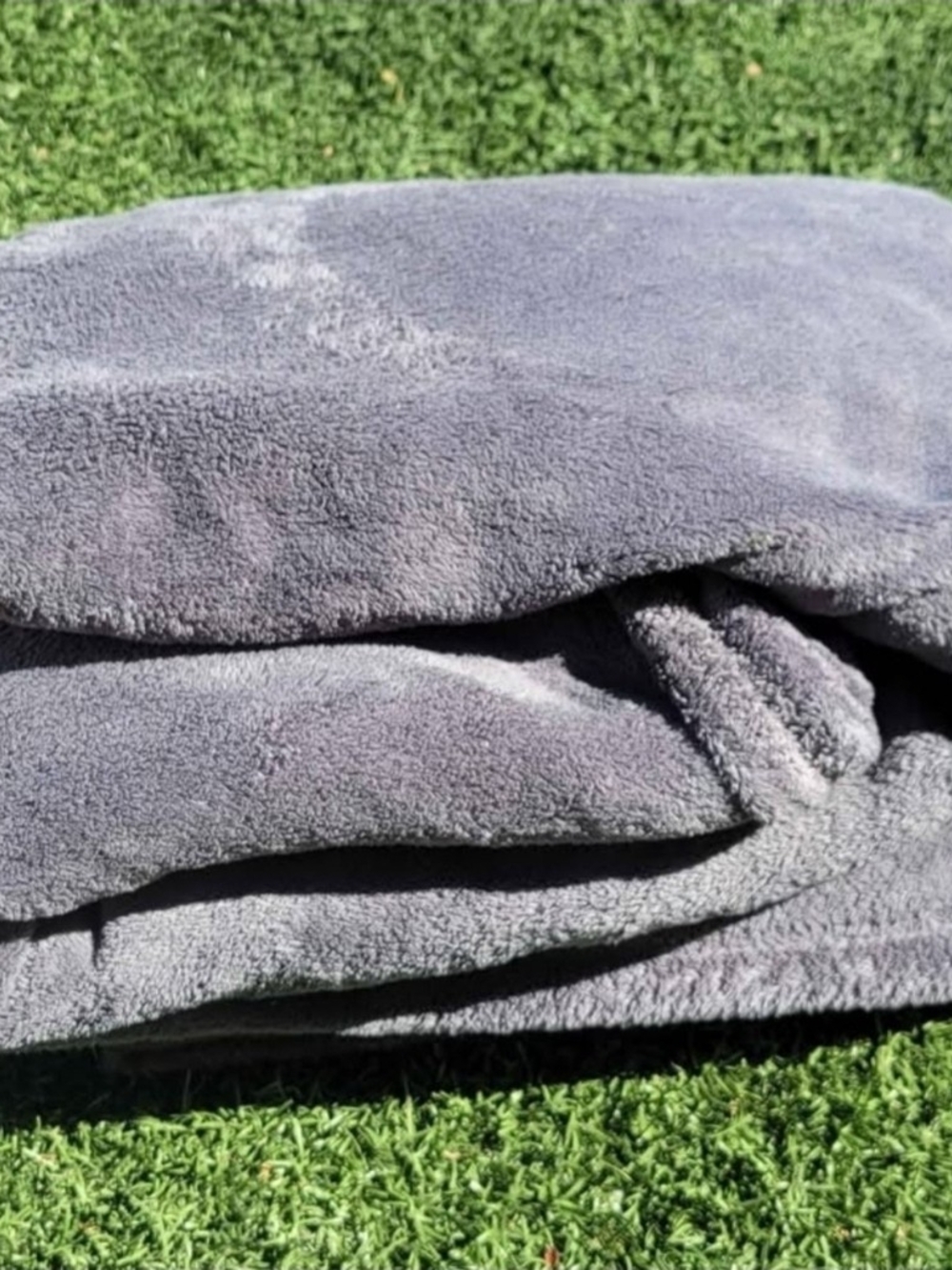 King Soft Blanket Gray